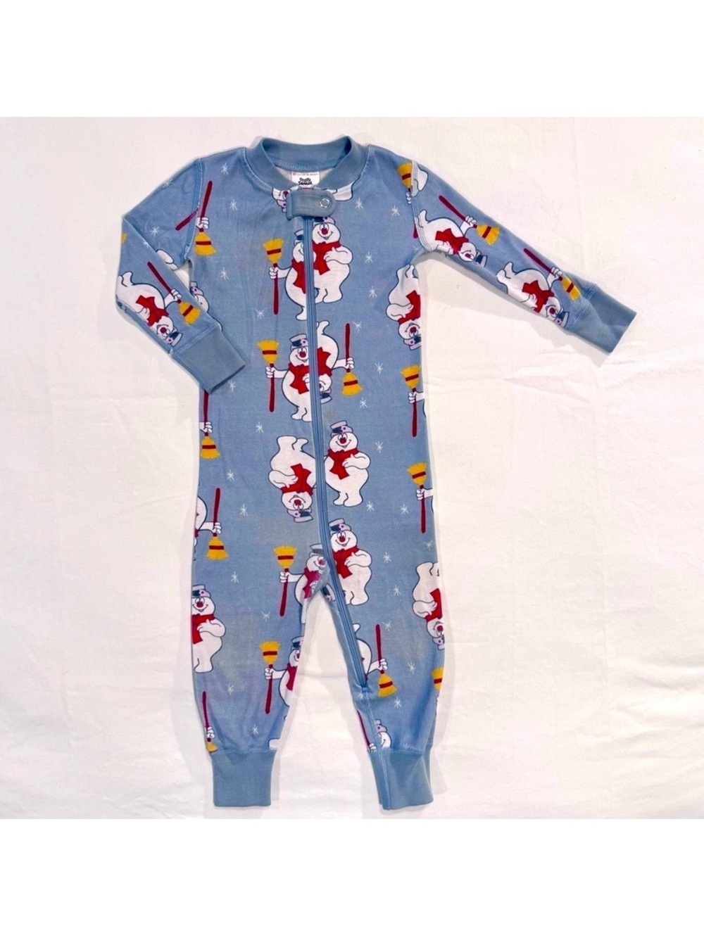 Hanna Andersson Frosty the Snowman Sleeper Boys 18-24M 80 cm Girls Winter Cotton